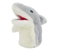 Cupola a mano di squalo - giocattolo calzino da cartone animato, figura di animale peluche morbido | guanto da bambola per bambini per ragazzi ragazze, gioco di ruolo educativo interattivo, re