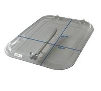 Cupola di Ricambio per Lucernario per Tetto 45x60cm in Plastica Trasparente