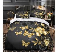 Cupola d'oro copripiumino Set di 3 Pezzi morbida microfibra stampa 3D con federe per cuscini incluso federe Architettura mediorientale Set Di Copripiumino for coppie e ragazzi King（220x240cm）