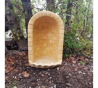 CUPOLA GROTTA CAPPELLA NICCHIA PER STATUE SACRE SANTI DA GIARDINO ESTERNO H65 CM