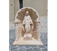 CUPOLA GROTTA NICCHIA CAPPELLA CON STATUA MADONNA IMMACOLATA PER ESTERNO GIARDIN