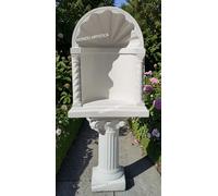 Cupola Grotta Nicchia Cappella Per Statue H 116 Cm In Cemento Esterno Giardino