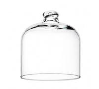 Cupola in Vetro Trasparente con Pomello Ø 11 x H 11,5 cm - Mini Campana per Dolci, Confetti, Bomboniere, Profumi e Decorazioni Eleganti cod.CC00521LU Varotto & Co.