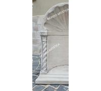 CUPOLA NICCHIA CAPPELLA CON STATUA DEL CUORE DI GESù IN CEMENTO ESTERNO ALT 65CM