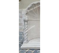 CUPOLA NICCHIA CAPPELLA CON STATUA DEL CUORE DI GESù IN CEMENTO ESTERNO ALT 65CM