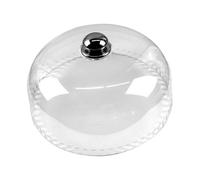 Cupola per Dolci Coperchio per Alimenti Protezione Piatto Trasparente con Manico