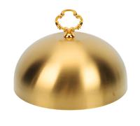 Cupola per sciogliere il formaggio Coperchio per imbastitura rotondo in acciaio