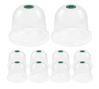 Cupola 'umidità | Campana da Giardino a Cupola di propagazione, Campane da Giardino Trasparenti Regolabili per Piante, Aiuta Le piantine a Crescere, osserva Lo Stato di Crescita delle