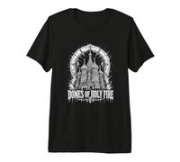 Cupole del Fuoco Santo Cattedrale Ortodossa Fede Maglietta Premium