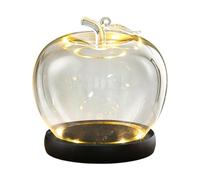 Cupole in per esposizione | Espositore per ricordi incandescente a forma di frutta | Cupola per gioielli antipolvere - per collezionisti, proprietari di case, appartamenti, gioielli per