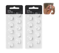 Cupole per apparecchi acustici di ricambio Oticon, cupole per apparecchi acustici da 8 mm, accessori per apparecchi acustici compatibili con Oticon MiniFit Cupole universali in silicone, cupole aperte