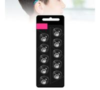 Cupole per apparecchi acustici Oticon di ricambio Oticon Minifit Open Domes 8 mm Monostrato, lavabili, antistatiche, basse, cupole universali per la sostituzione di apparecchi acustici (1 pacco/10