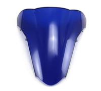 Cupolino A Doppia Bolla Per Moto Per VFR800 Interceptor 800 2002-2009, Parabrezza Modificato Per Carenatura Faro Vento Paravento Spoiler(BLU)