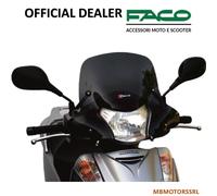 CUPOLINO PARABREZZA BASSO FUME' SCURO FACO PER HONDA SH 300 SH300 ie 2007-2010