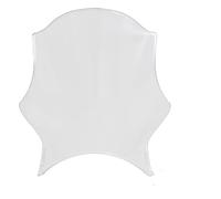 Cupolino Con Per Hornet Per CB400 Per CB600 Per CB750 Per CB900 Per CB919 Per CB250 Parabrezza Universale Moto Con Luci Rotonde Moto Strada(Clear)