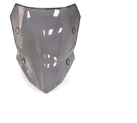 Cupolino Con Per Kawasaki Per Z500 SE ABS 2024 2025 Accessori Moto Visiera Parabrezza Staffa(Gray)