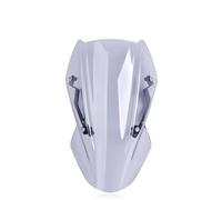 Cupolino Con Per Kawasaki Per Z650 2017-2023 Parabrezza A Doppia Bolla Per Z650 Visiera Parabrezza Con Staffa Moto(2017-2019Light smoke)