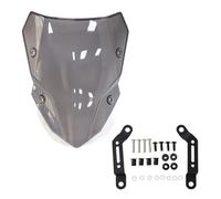 Cupolino Deflettori D'aria Per Parabrezza Anteriori Per Moto Per Kawasaki Z 500 SE 2024-2025, Accessori Per Parabrezza Z500 moto parabrezza(Grey)