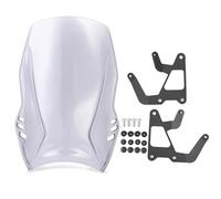 Cupolino Deflettori Parabrezza Moto Per XSR900 2022-2024 Parti Di Visiera, Spoiler Antivento, Estensione, Per Carenatura Carenatura(Titanio)