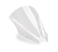 CUPOLINO Doppia Bubble Parabrezza Carena Schermo Deflettore Vento Per Per NINJA500 SE 2024 Per NINJA 500 Parabrezza Spoiler(Clear with puig logo)