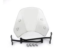 Cupolino E Deflettori Parabrezza Per Benelli Leoncino 500 Cafe Scrambler Parabrezza Anteriore, Deflettori Vento E Visiera Faro Deflettore Moto(Titanio)