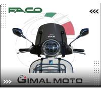 CUPOLINO FACO FUME CON ASTE VERNICIATE VESPA GTS 125-300 2023