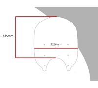 CUPOLINO FLIP-UP TRASPARENTE BMW R 18 2021-2025