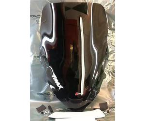 CUPOLINO FUME' COMPATIBILE CON YAMAHA T-MAX 500 2008/2009/2010/2011 cod.28015 ALTO 685 mm LARGO 525 mm 1 LASTRA 1 KIT ATTACCHI