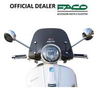 CUPOLINO FUME' FACO CON ATTACCHI PIAGGIO VESPA GTS GTS SUPER GTV GT 200 250 300
