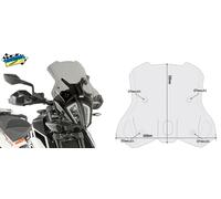 Cupolino Fumè GIVI 7710D Specifico KTM 890 Adventure 21 - 22 + Attacchi D7711KIT