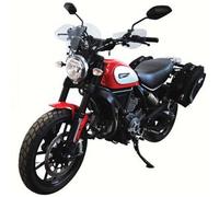 Cupolino Isotta Basso per Ducati Scrambler 800 dal 2015 al 2016 Fumé Chiaro