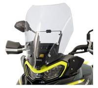 Cupolino Isotta Medio Completo Di Gommini E Viti Per Benelli Trk 702 2023- Fumè Chiaro
