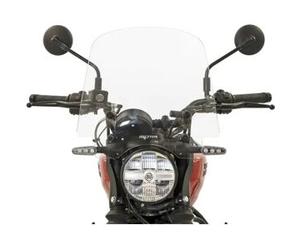 Cupolino Isotta Medio per Royal Enfield Guerrilla 450 Trasparente