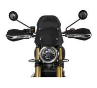 Cupolino Isotta Rally Isotta Per Triumph Scrambler 1200 X / Xe Nero Opaco