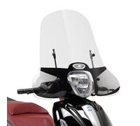 Cupolino Kappa per Beverly 125ie 300ie Anno (10 > 18) / Beverly 350 Sport Touring (12 > 18) Parabrezza specifico trasparente 47 x 72 cm (H x L) da abbinare agli attacchi A5606AK