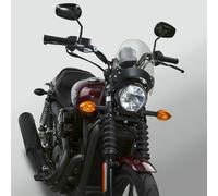 Cupolino LS Light colorato al 26%. Nero, Models with 44-51mm fork tubes
