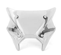 Cupolino moto Compatibile Con Yamaha Per MT-09 2024-2025 Moto Parabrezza Schermo Deflettori Per Vento Deflettore Flusso D'aria Accessori(Clear)