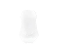 Cupolino Moto Parabrezza 2025 Per ADV350 Per ADV-350 Per ADV 350 350ADV Deflettore Parabrezza Antivento Rialzato Moto Deflettore Vento(Transparent 55cm)