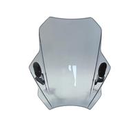 Cupolino Moto Parabrezza Per Bmw Per Per Suzuki Per Parabrezza Universale Moto Copri Schermo Lente Fumé Deflettore Moto Moto Deflettore Vento(Grey 22-28mm)