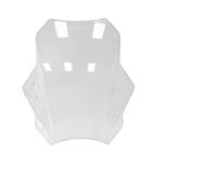 Cupolino Moto Parabrezza Per Bmw Per Per Suzuki Per Parabrezza Universale Moto Copri Schermo Lente Fumé Deflettore Moto Moto Deflettore Vento(Transparent 22-25mm)