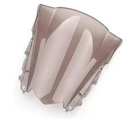 Cupolino Moto Parabrezza Per Per YZF R3 R25 2014 2015 2016 2017 2018 Motobike Deflettore Daria Moto Parabrezza Doppia Bolla Moto Deflettore Vento(Smoke)