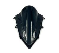 Cupolino Moto Per CBR650R 2019 2020 2021 2022 2023 2024 Parabrezza Per Moto Spoiler Rialzato Deflettori Antivento Per Parabrezza Moto Cupolino Motociclo Deflettore Aria(Black)