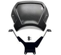 Cupolino Moto Per CMX300 Per CMX500 Per REBEL 2017-2024 Per CMX1100 2021-2024 Piastra frontale per moto Rebel Vintage Deflettore(Carbon 300)
