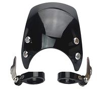 Cupolino Moto Per Harley 883R 883 900 1000 1100 1200 XL XLH XLX XR Motorcycle Regolabile parabrezza parabrezza parabrezza 1 (Color : Black)