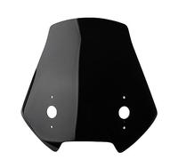Cupolino Moto Per KAWASAKI Per Versys 650 Per Versys 650 Per VERSYS650 Per VERSYS1000 2015-2021 Moto Carenatura Parabrezza Parabrezza Moto (Colore : Nero)