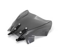 Cupolino Moto Per MT-07 2021 2022 Parabrezza Per Moto Parabrezza Schermo Parabrezza Specchietti Retrovisori Parabrezza Moto Cupolino Motociclo Deflettore Aria(Smoky gray)