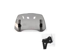 Cupolino Moto Per Rebel Per CMX500 Per CMX 250 300 500 1100 Deflettore Parabrezza Rialzato Estensione Parabrezza Moto Parabrezza Per Motocicletta(V1 Medium Clear)