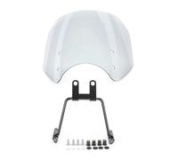 Cupolino Moto Per Rebel Per CMX500 Per CMX300 Per CMX 500 300 2018 2019 Parabrezza Per Moto Deflettore Anti Parabrezza Per Motocicletta(Grey)