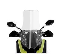 CUPOLINO MOTO PER SYM PER Husky ADV300 Parabrezza Anteriore Modificato Per Moto Indshield Con Staffa Di Espansione(70cm transparent)