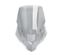 Cupolino Moto Per XL750 Per TRANSALP XL 750 Per Transalp 2023 2024 Moto Parabrezza 3 Colori Deflettore Carenatura Parabrezza Paravento Per Moto(Grey)